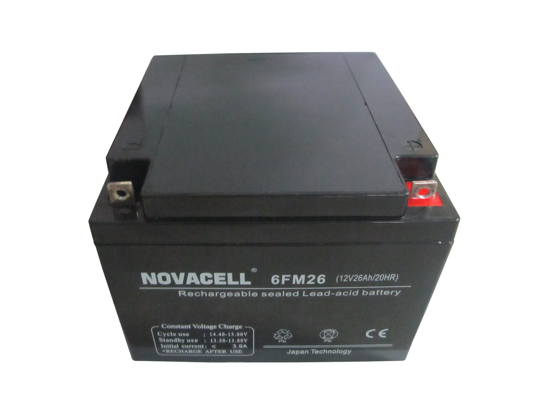 Novacell Sealed Lead Acid Battery 12V/26AH