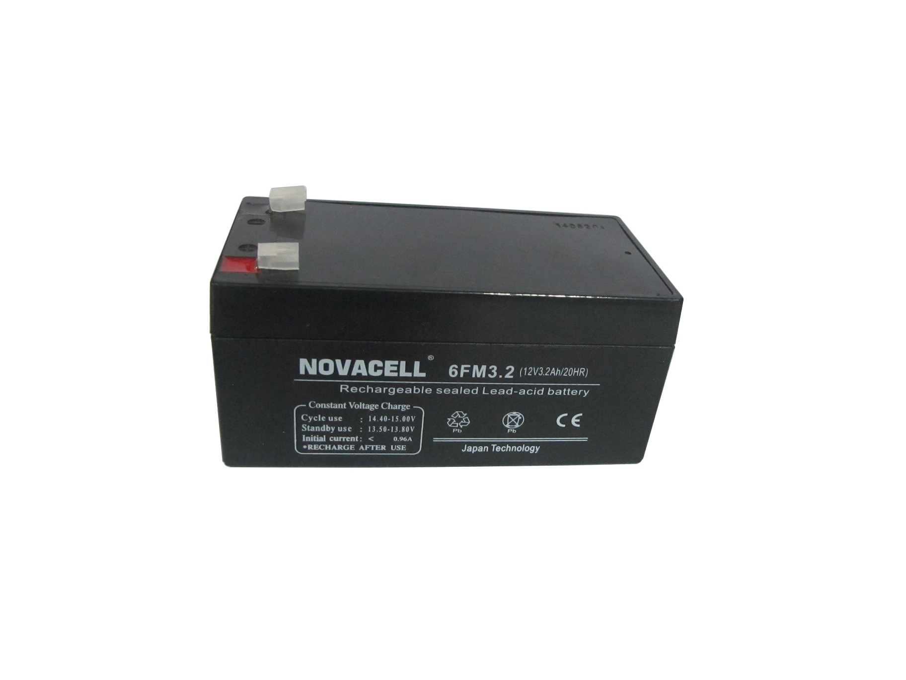 Novacell Sealed Lead Acid Battery 12V/3.2AH