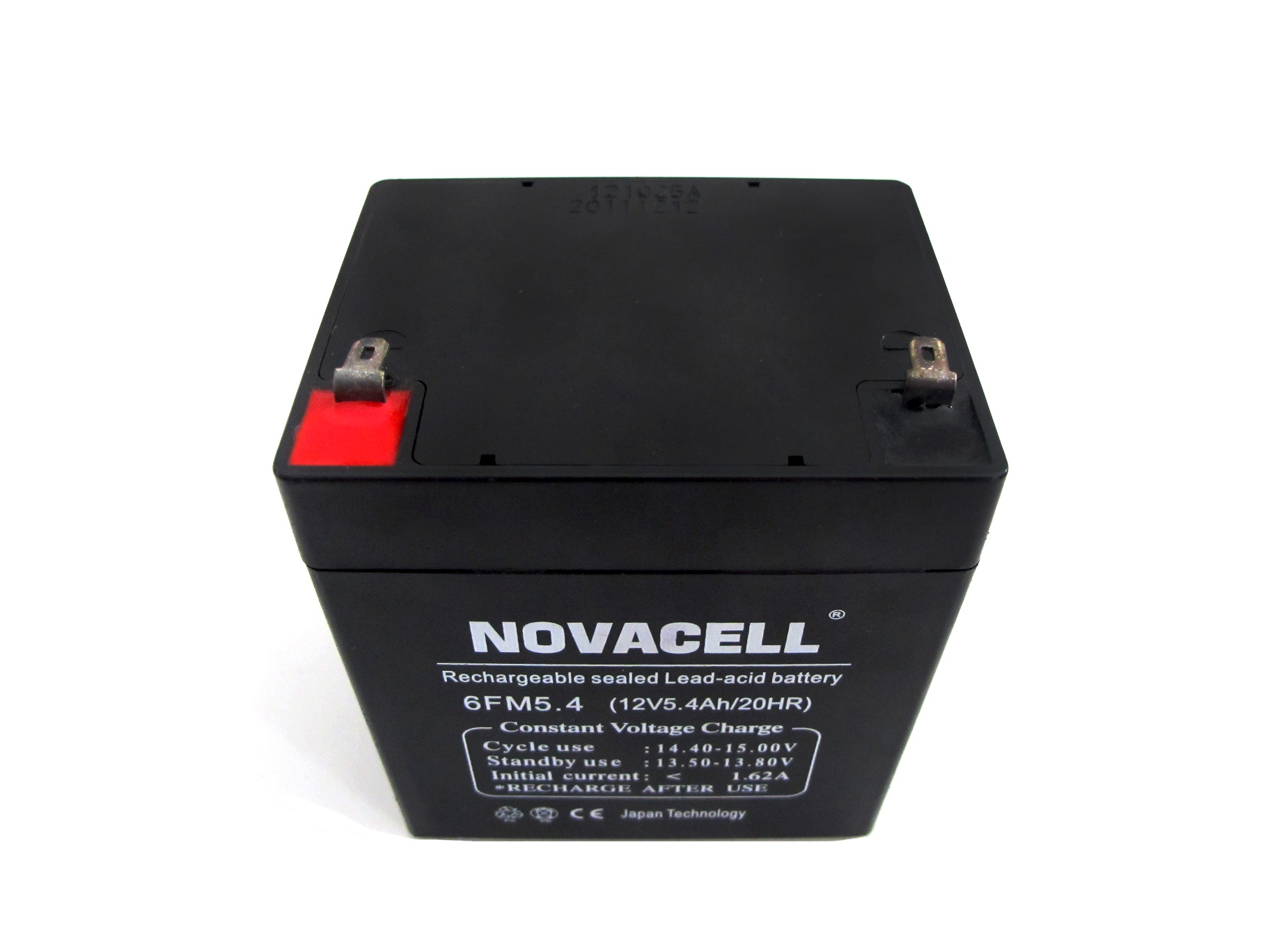 Novacell Sealed Lead Acid Battery 12V/5.4AH