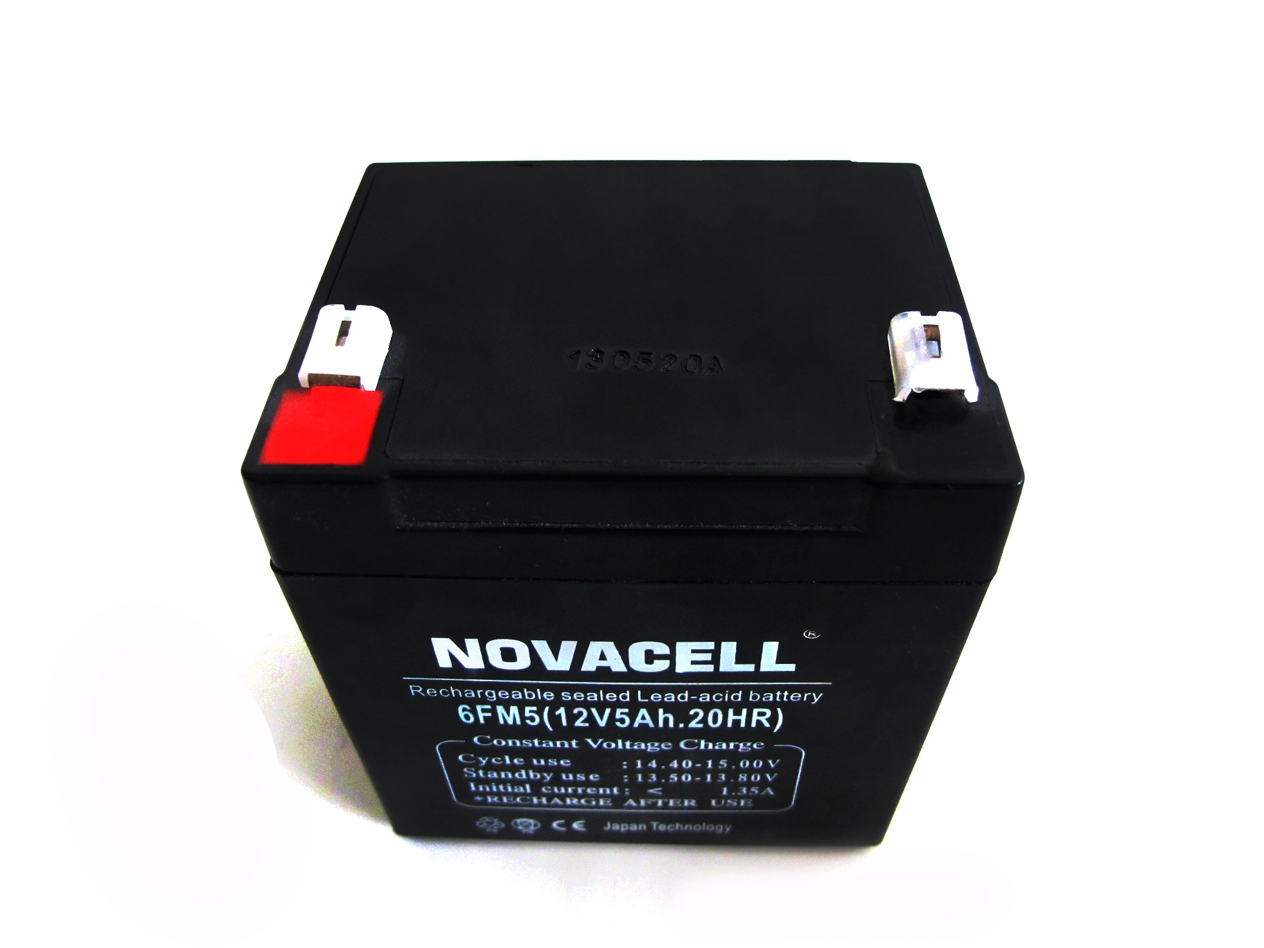 Novacell Sealed Lead Acid Battery 12V/5AH