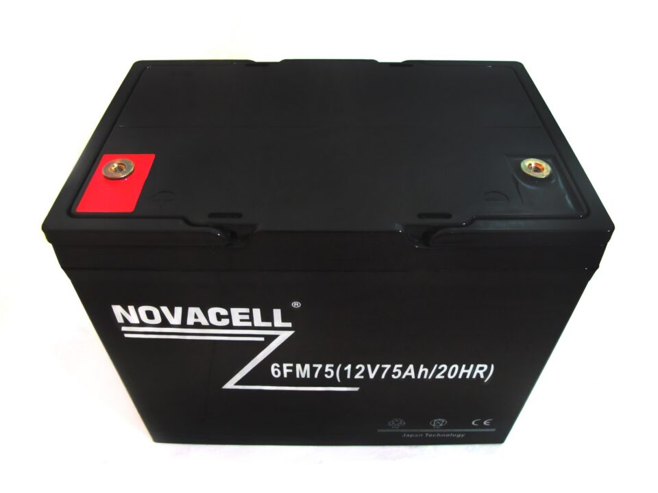Novacell Sealed Lead Acid Battery 12V/75AH