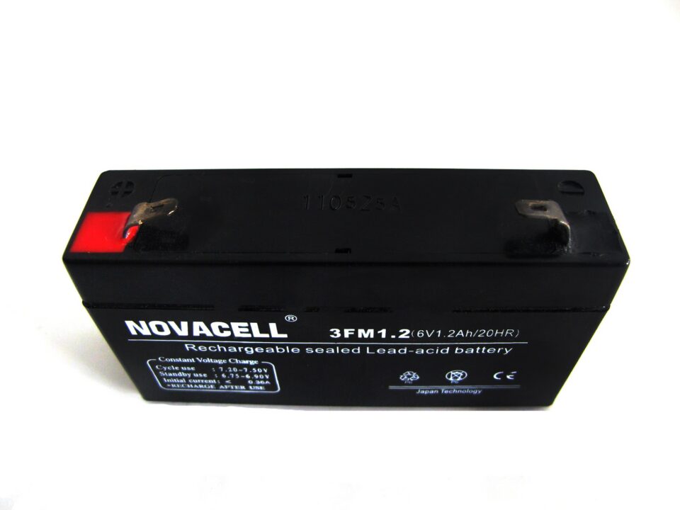 Novacell Sealed Lead Acid Battery 6V/1.2AH