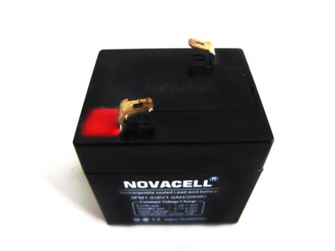 Novacell Sealed Lead Acid Battery 6V/1AH