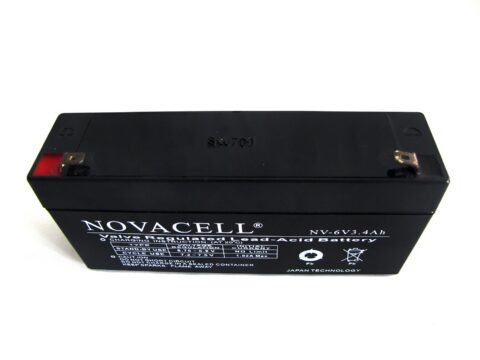 Novacell Sealed Lead Acid Battery 6V/3.4AH