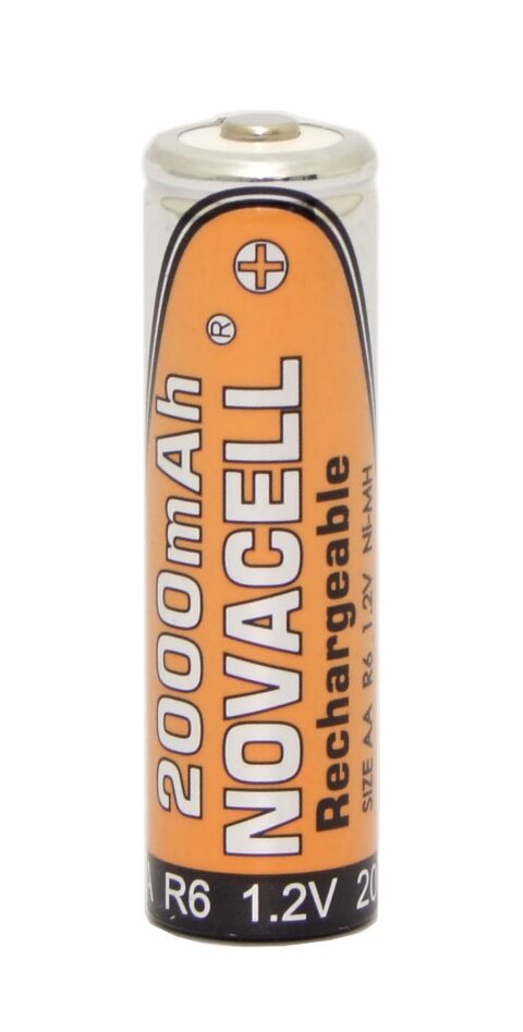Novacell Rechargeable Battery NI-MH AA 1.2V 2000mAh