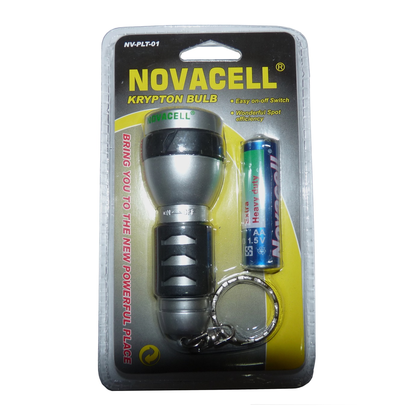 Novacell Flashlight Krypton Bulb PTL-01