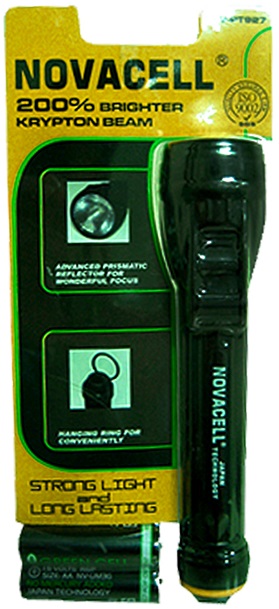 Novacell Flashlight Krypton Beam PT927 w/2xAA NV-PT927 / NV-PT937 / NV-PT947