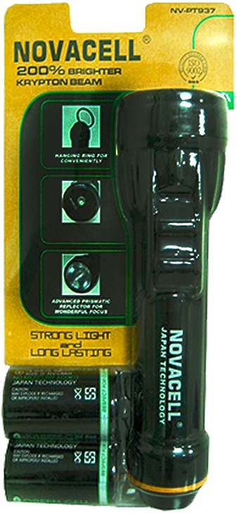 Novacell Flashlight Krypton Beam PT927 w/2xAA NV-PT927 / NV-PT937 / NV-PT947, photo 2
