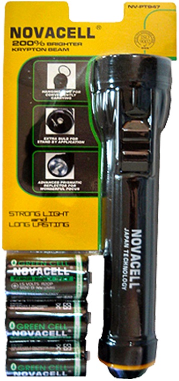 Novacell Flashlight Krypton Beam PT927 w/2xAA NV-PT927 / NV-PT937 / NV-PT947, photo 3