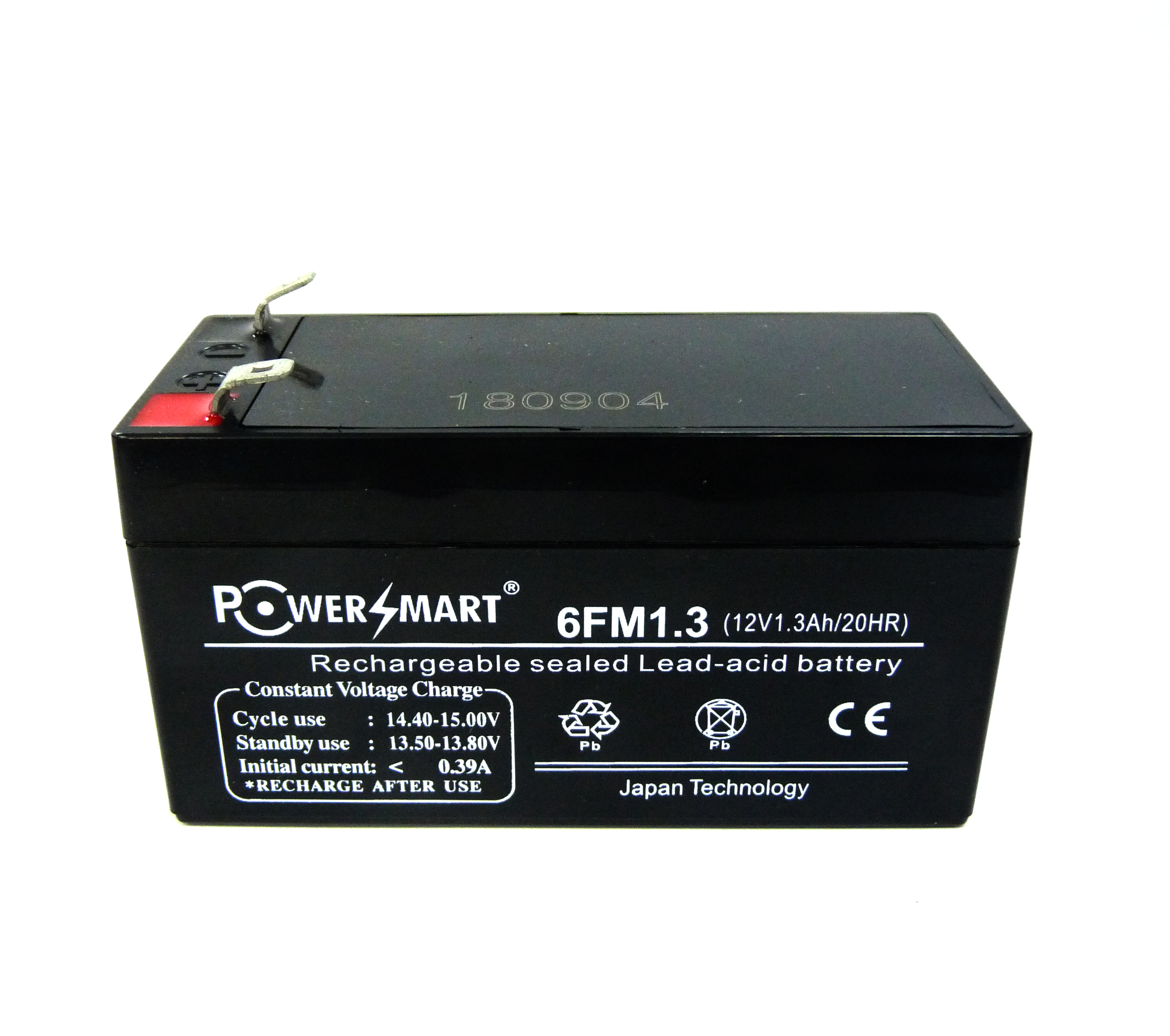 Powersmart Sealed Lead Acid Battery 12V/1.3AH