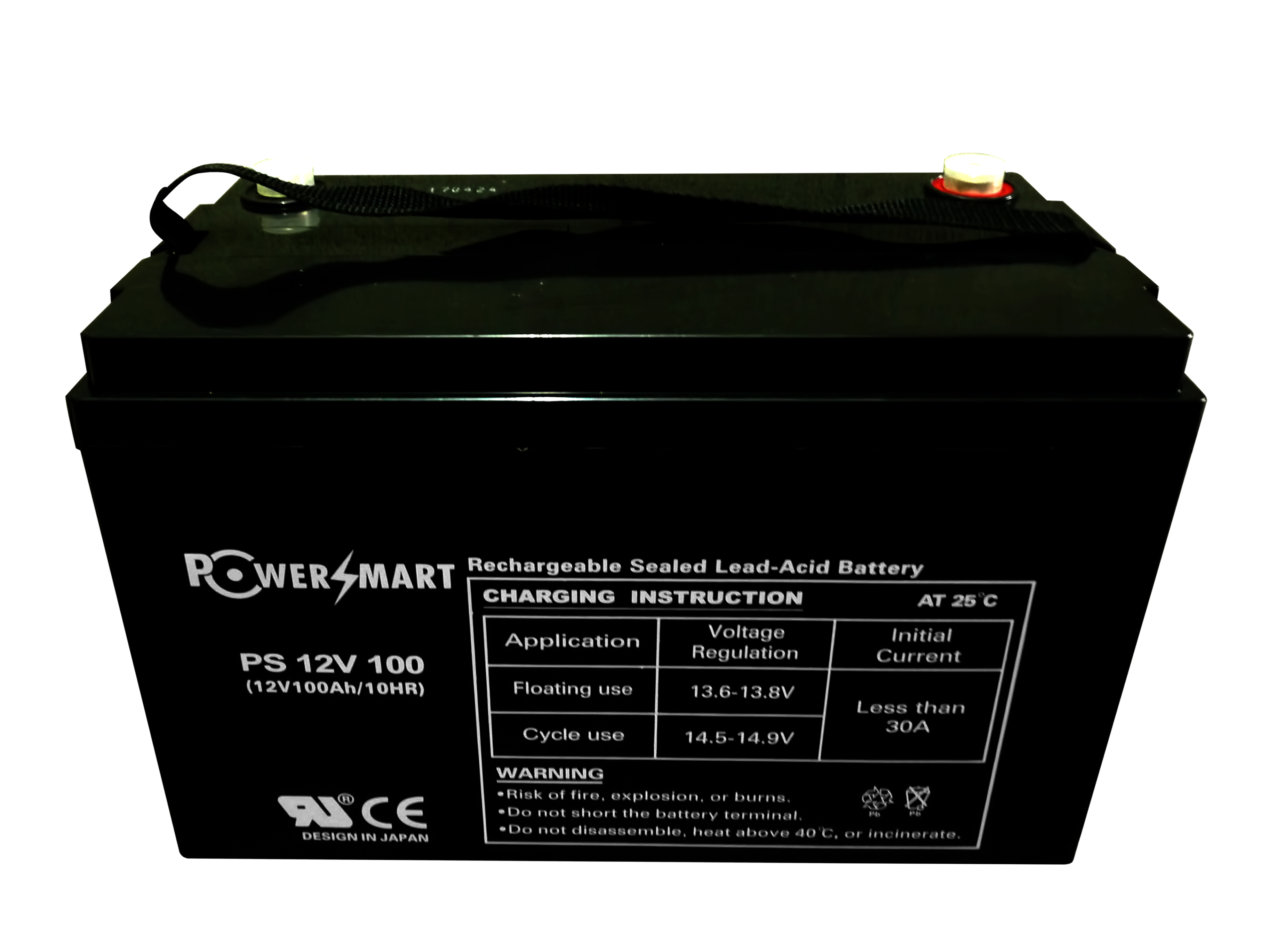 Powersmart Sealed Lead Acid Battery 12V/100AH