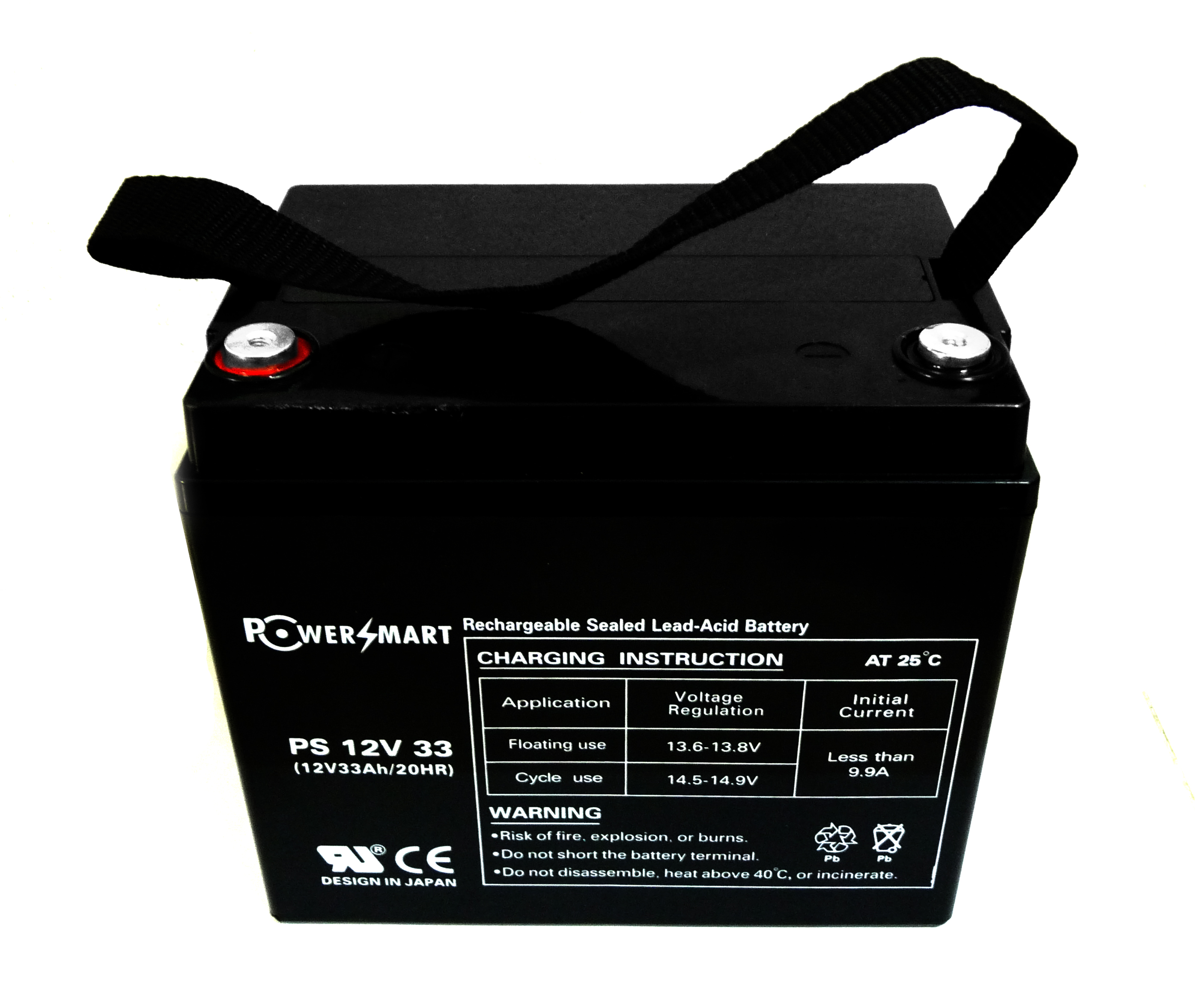Powersmart Sealed Lead Acid Battery 12V/33AH