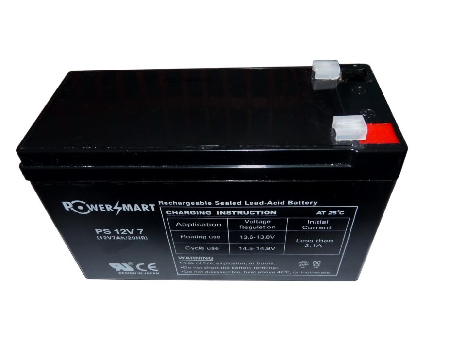 Powersmart Sealed Lead Acid Battery 12V/7AH