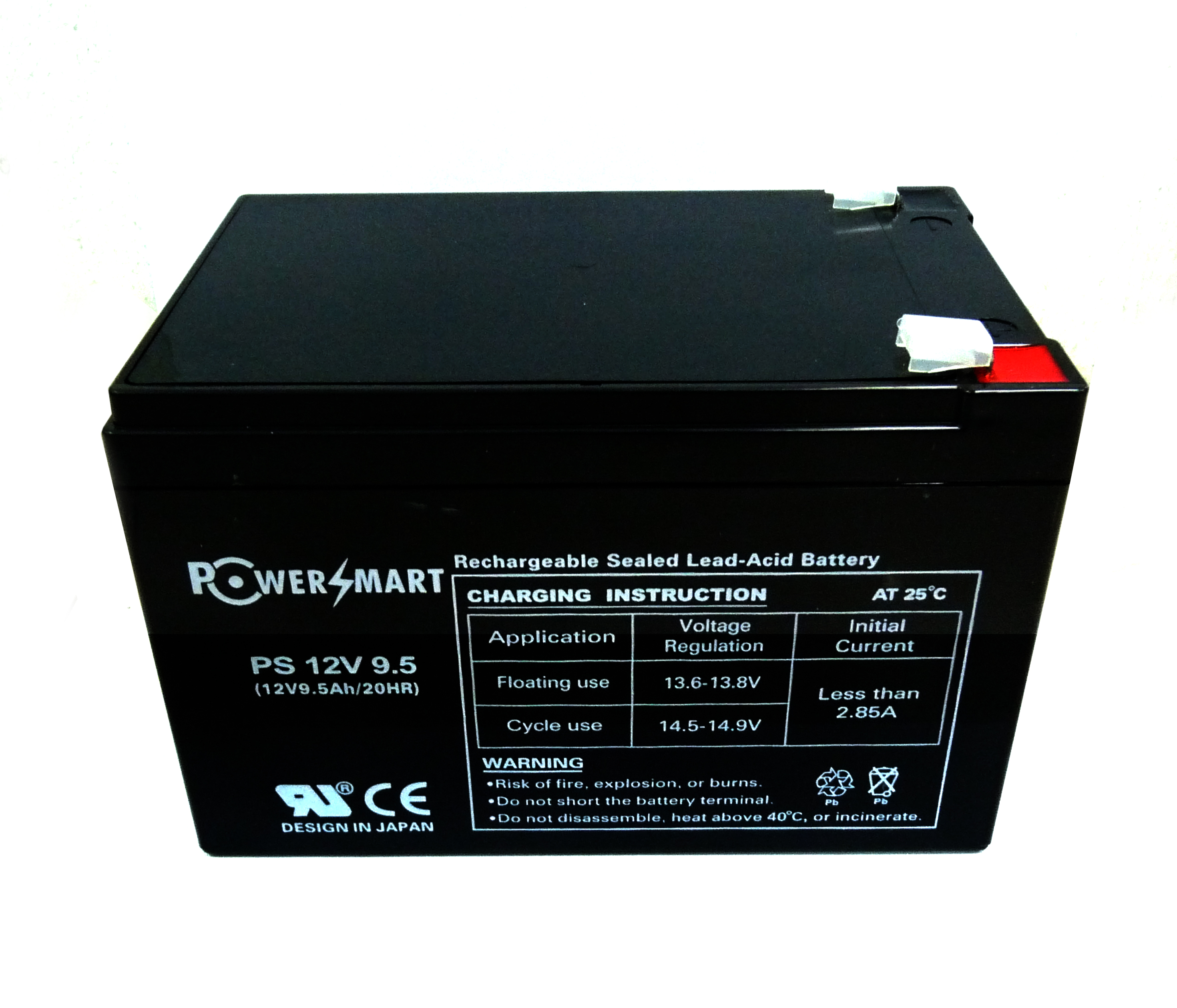 Powersmart Sealed Lead Acid Battery 12V/9.5AH