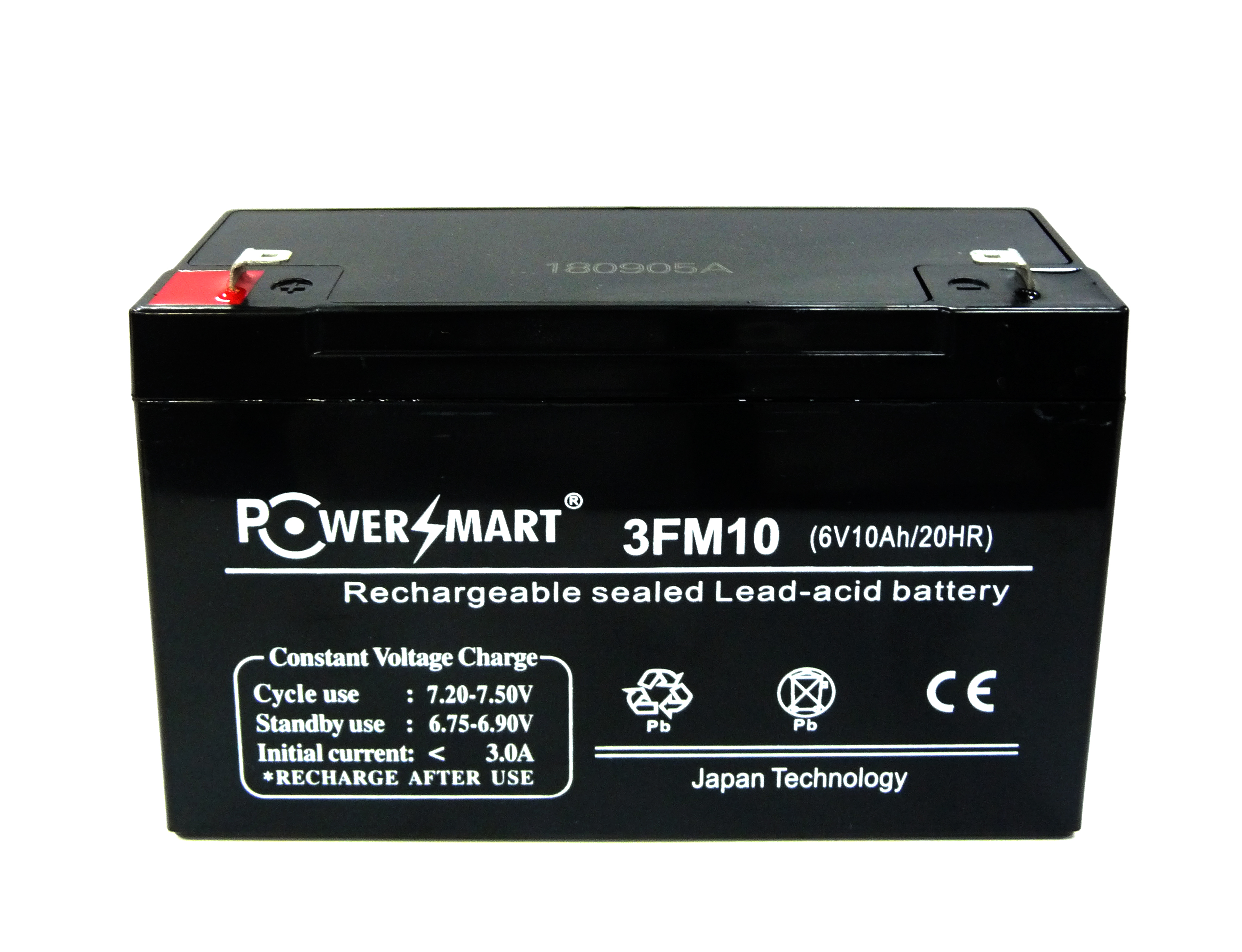 Powersmart Sealed Lead Acid Battery 6V/10AH
