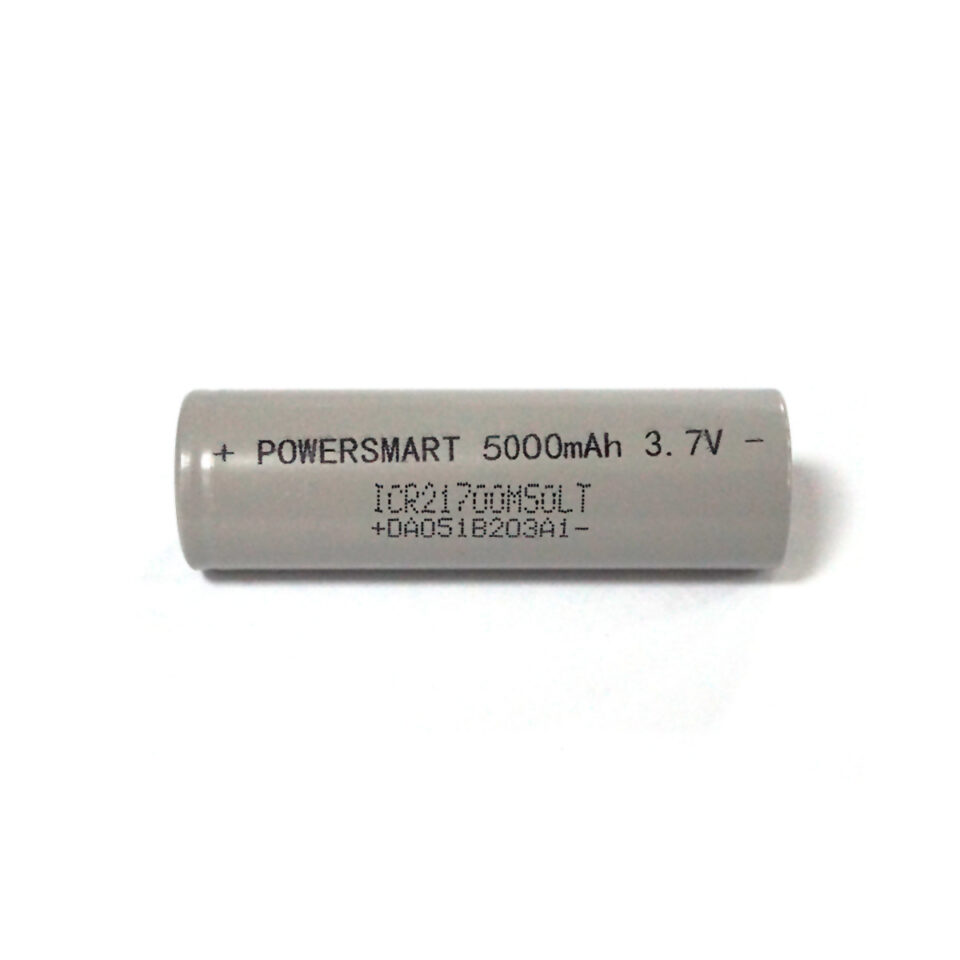 Powersmart Lithium Battery 21700 3.7V 5000mAh LIR 21700