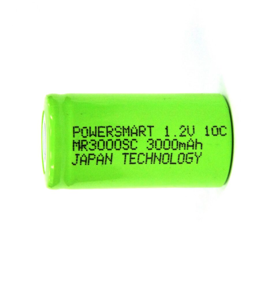 Powersmart Battery MR SC 1.2V 3000mAh