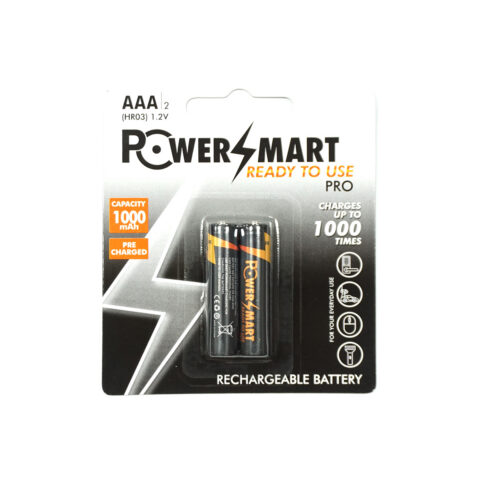 Powersmart AAA Rechargeable Ready to Use Battery HR03 1000mAh