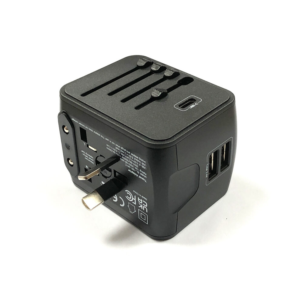 Powersmart SL-199 - Universal Travel Adaptor w/ 2 USB, 1 Type-C, photo 5