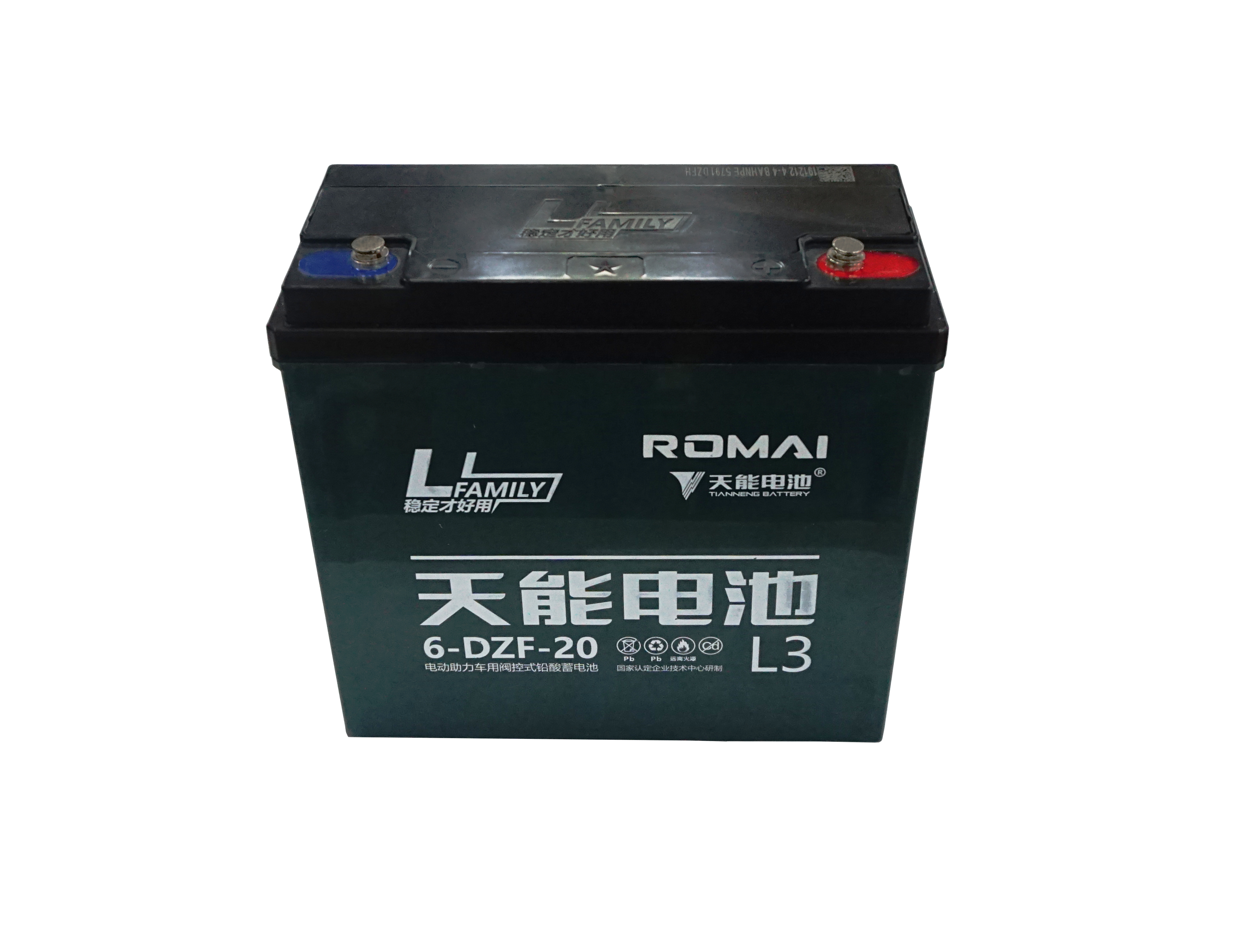 Romai 6-DZF-20 Sealed Lead Acid Battery 12V/20Ah
