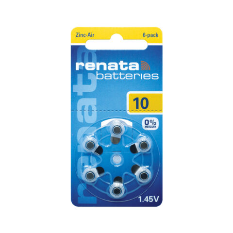 Renata Zinc Air Hearing Aid Battery ZA10 ZA13 ZA312 ZA675