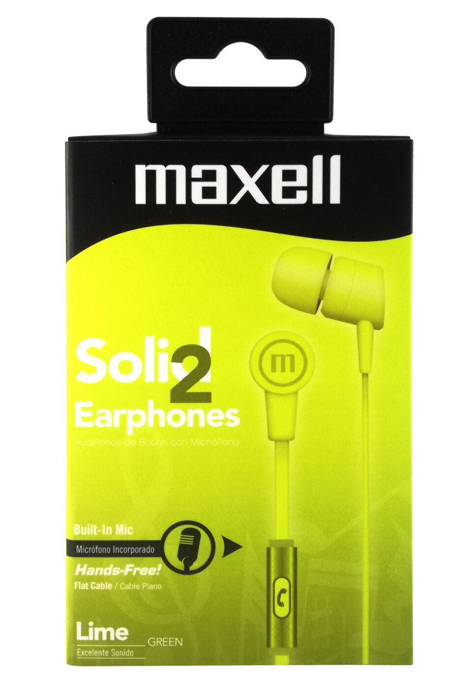 Maxell SOLID 2 Earphone SIN7 Carbon, photo 5