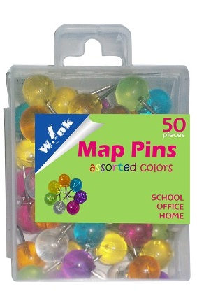 Wink Map Pins